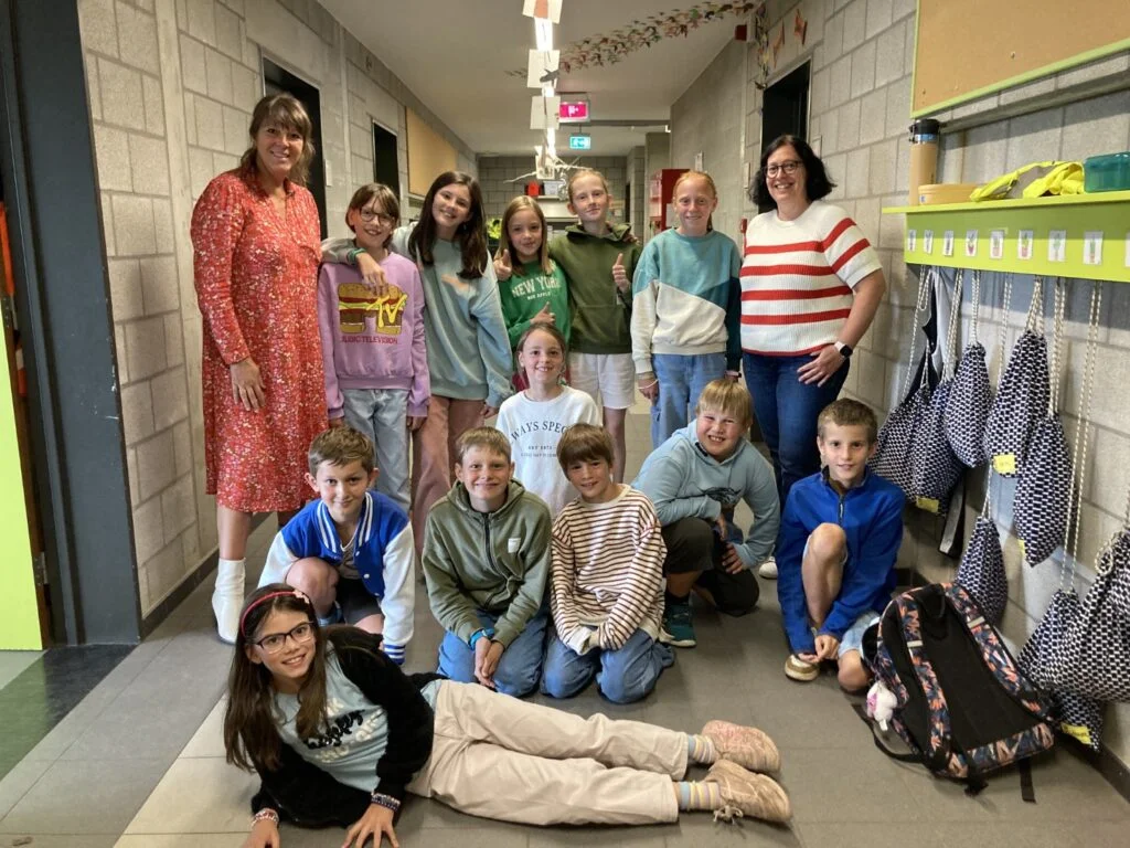 De leerlingenraad van De Regenboog, schooljaar 2024-2025