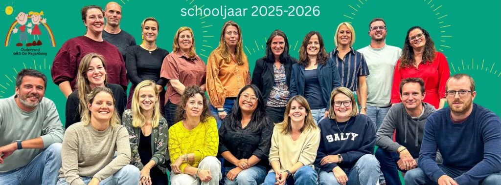 De ouderraad van De Regenboog, schooljaar 2025-2026